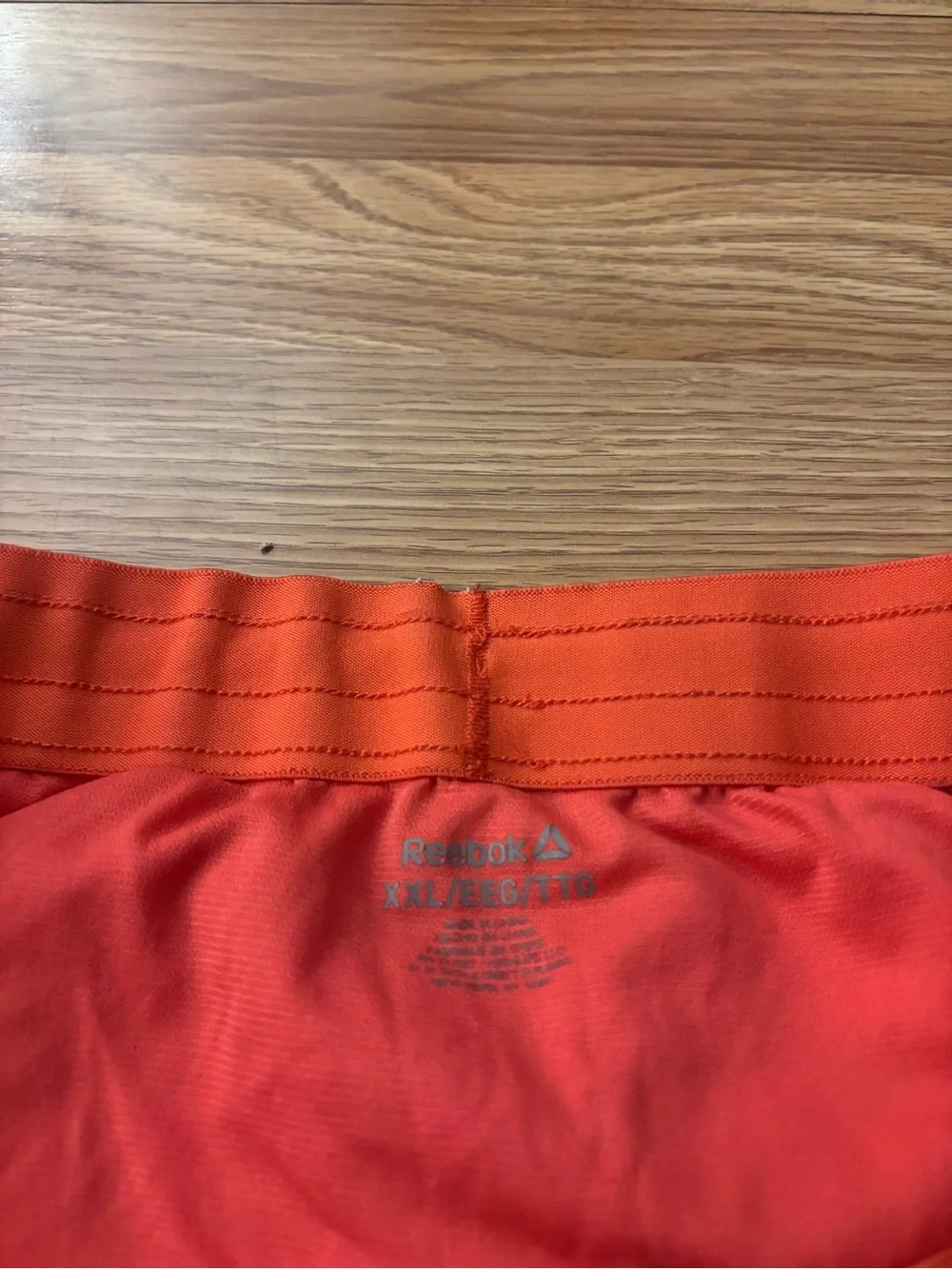 Reebok Orange-Red Active Running Shorts Size XXL